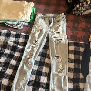 American Eagle Tight jeans.